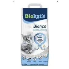  GimCat Biokats Bianco Attracting - csomósodó macskaalom  (10kg) macskaalom