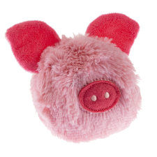  GimCat macskajáték - plüss állatfejek Malacfej játék macskáknak