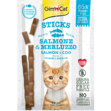 GimCat Sticks Cat | Lazac ízű jutalomfalat 4x20 gramm jutalomfalat macskáknak