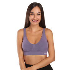 Gina Női melltartó bambusz lila (07014) XL melltartó