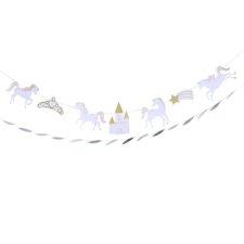 Ginger Ray Szülinapi papír dekoráció gyerekzsúrra - hercegnős, lovas party kellék