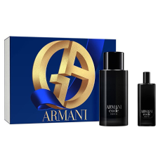 Giorgio Armani Code Parfum for Men, SET: Parfum 125ml + Parfum 15ml kozmetikai ajándékcsomag