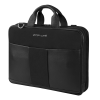 Giorgio Carelli két fogós, két részes fekete laptoptartós aktatáska GC338700-002
