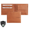 Giorgio Carelli közepes szabadon nyíló, rejtett kártyatartós camel bőr pénztárca RFID védelemmel 347780