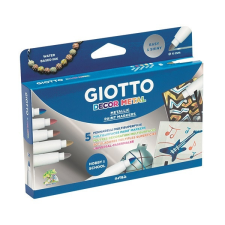 Giotto Dekorfilc GIOTTO metál 5db-os készlet filctoll, marker