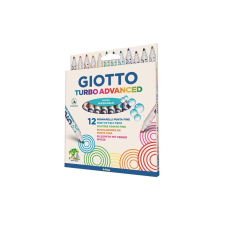 Giotto Filctoll GIOTTO Turbo Color szuper könnyen kimosható 2,8mm 12db-os készlet filctoll, marker