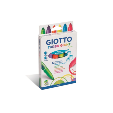 Giotto Filctoll GIOTTO Turbo Giant fluo vastag 7,5mm akasztható 6db-os készlet filctoll, marker