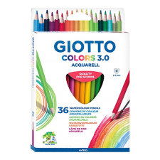 Giotto Színes ceruza giotto colors 3.0 aquarell háromszöglet&#369; 36 db/készlet 2773 00 színes ceruza