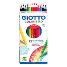 Giotto Színes ceruza GIOTTO Colors 3.0 hatszögletű 12 db/készlet színes ceruza