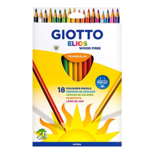 Giotto Színes ceruza giotto elios háromszöglet&#369; 18 db/készlet 277900 színes ceruza