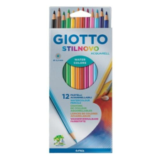 Giotto Színes ceruza GIOTTO Stilnovo aquarell 12 db/készlet színes ceruza