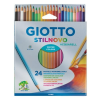 Giotto Színes ceruza GIOTTO Stilnovo aquarell 24 db/készlet