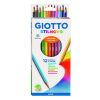 Giotto Színes ceruza GIOTTO Stilnovo hatszögletű 12 db/készlet