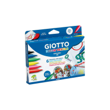 Giotto Textilfilc 6 db-os filctoll, marker