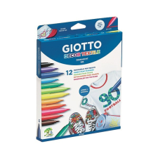 Giotto Textilmarker GIOTTO 12db-os készlet filctoll, marker