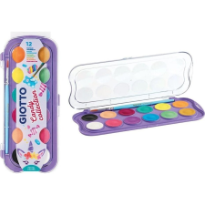 Giotto Vízfesték Giotto 30 mm Candy Collection Csajos Színek 12 Darabos (8000825056154) kréta, festék és papír