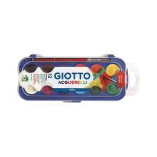 Giotto Vízfesték GIOTTO Acquerelli 30mm 12-es ecset, festék