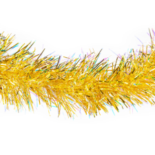  Girland - arany - 200 x 10 cm karácsonyfadísz