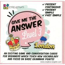 Give Me The Answer Conversation Cards - Level 3 nyelvkönyv, szótár