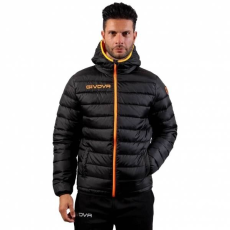  Givova Olanda Unisex kabát fekete-narancs 1028 L