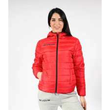 Givova Olanda Unisex kabát piros-s.kék 1204 S férfi kabát, dzseki