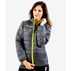  Givova Olanda Unisex kabát szürke-sárga fluo 2319 S