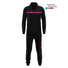  Givova One Full Zip melegítő szett unisex fekete-fuxia 1006 XL