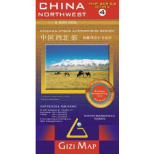 Gizi Map Kína 4. (Észak.nyugat) térkép - Gizimap térkép