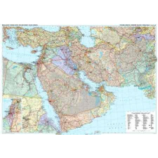 Gizi Map Közel-Kelet falitérkép Gizi Map 1:4 000 000 125 x 88 cm térkép