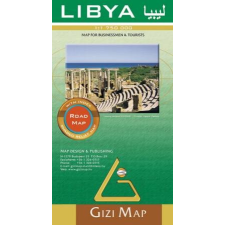Gizi Map Líbia politikai térkép - Gizimap térkép