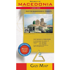 Gizi Map Macedonia térkép Gizi Map 1:250 000 térkép