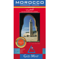 Gizi Map Marokkó autós térkép Gizi Map 1:1 250 000 térkép