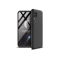 GKK Huawei P40 Lite hátlap - GKK 360 Full Protection 3in1 - fekete tok és táska