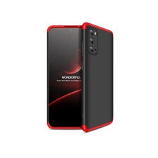 GKK Samsung G980F Galaxy S20 hátlap - GKK 360 Full Protection 3in1 - fekete/piros tok és táska