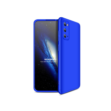 GKK Samsung G980F Galaxy S20 hátlap - GKK 360 Full Protection 3in1 - kék tok és táska