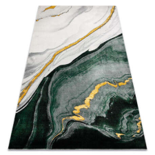 GLAMOUR EMERALD szőnyeg 1017 glamour, elegáns márvány üveg zöld / arany 180x270 cm lakástextília
