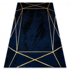 GLAMOUR Kizárólagos EMERALD szőnyeg 1022 glamour, elegáns geometriai sötétkék / arany 200x290 cm lakástextília