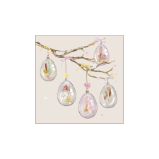 Glass Eggs Grey papírszalvéta 33x33cm, 20db-os asztalterítő és szalvéta