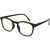 GLASSA Blue Light Blocking Glasses PCG 03, dioptria: +0,50, fekete
