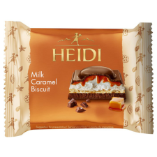 Glatz Kft. Heidi 55g Caramel Biscuit Milk tejcsokoládé csokoládé és édesség