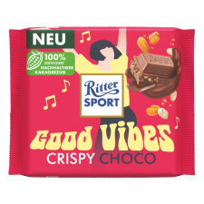 Glatz Kft. Ritter Sport 100g Crispy Choco tejcsokoládé csokoládé és édesség