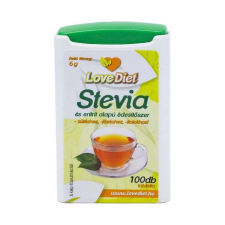 GLC-mentes Kft. Love Diet Stevia és eritrit alapú édesítőszer tabletta 100x diabetikus termék