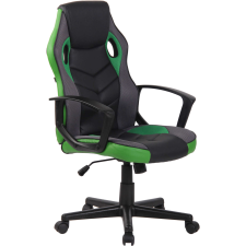 Glendale sportos irodai forgószék gamer szék fekete-zöld 314718 forgószék