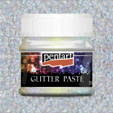 Glitterpaszta finom 50ml szivárvány dekorglitter