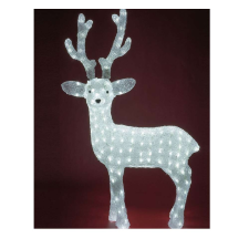 GLO Home KDA 4 kültéri LED-es akril nagy rénszarvas dekoráció,200db hideg fehér fénnyel világító ledd... karácsonyi dekoráció