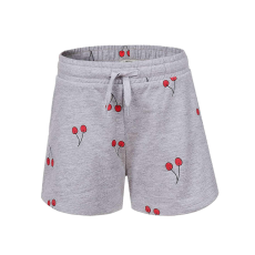 GLO STORY pamut nyári short cseresznye mintás 11 év (146 cm)