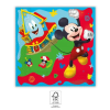 Global Licence Srl 20db 2 rétegű papírszalvéta 33x33cm MICKEY ROCK THE HOUSE