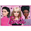 Global Licence Srl Barbie fürdőszobai kilépő, szőnyeg - 50 x 80 cm