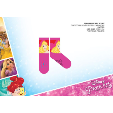 Global Licence Srl Disney Hercegnők csúszásgátlós teliplüss bokazokni gyerekeknek - pink - 27-30 gyerek zokni