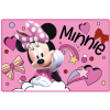 Global Licence Srl Disney Minnie egér szőnyeg, fürdőszobai kilépő - 80 x 120 cm